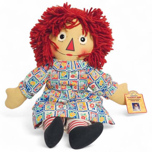 Raggedy Ann Other - VTG Rare Raggedy Ann Commemorative Stamp Doll